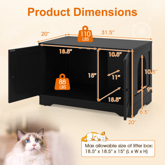 A Smarter Litter Setup: Discreet Cat Cabinet Table