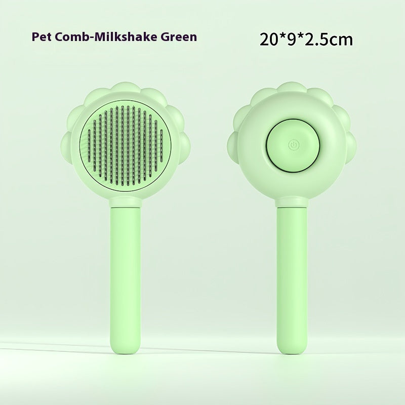 Pet Brush with Spray – Gentle Grooming in Minutes
