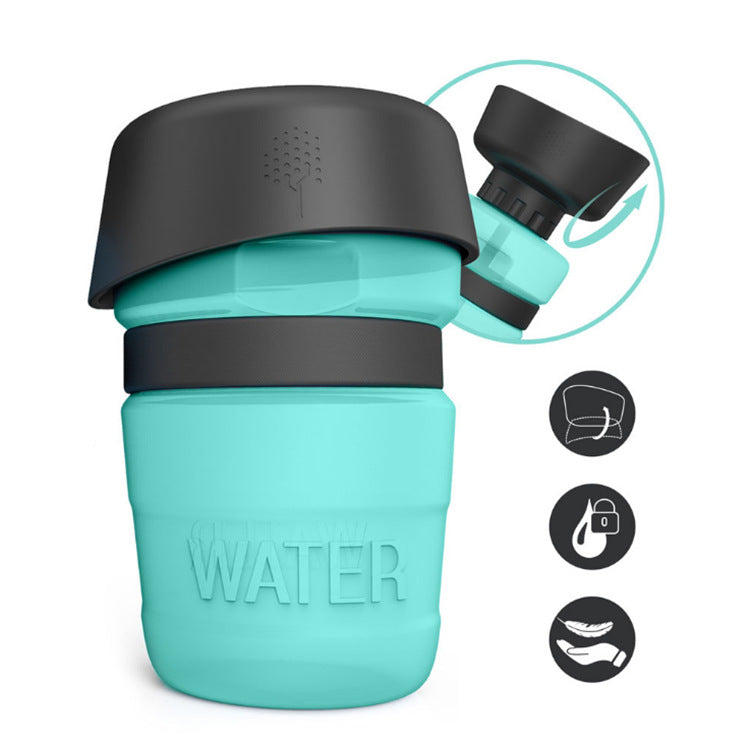 Road Trip Essential: Portable Water Bottle for Dogs