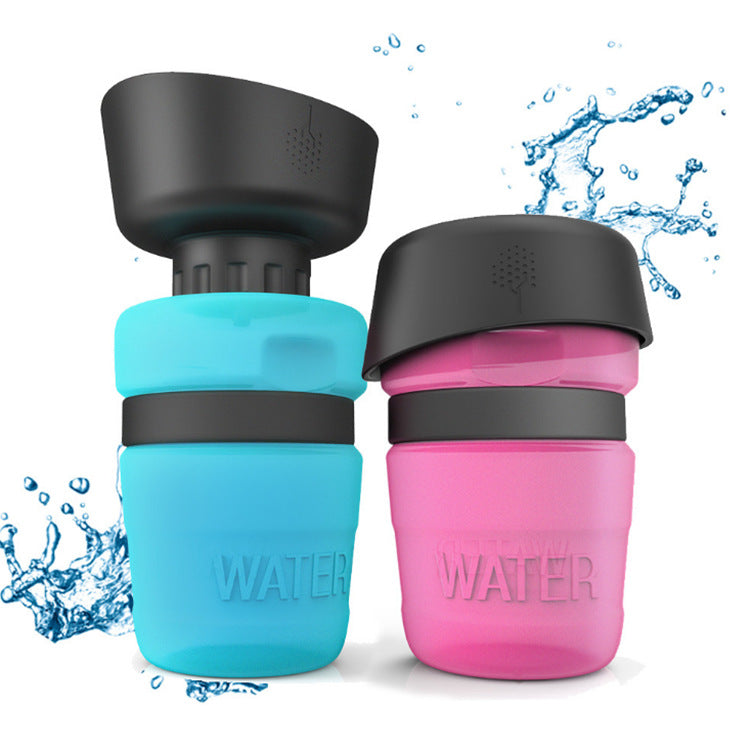 Road Trip Essential: Portable Water Bottle for Dogs