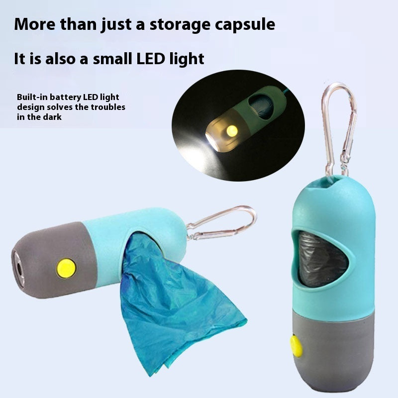 Walk Smarter: Lighted Dog Poop Bag Dispenser