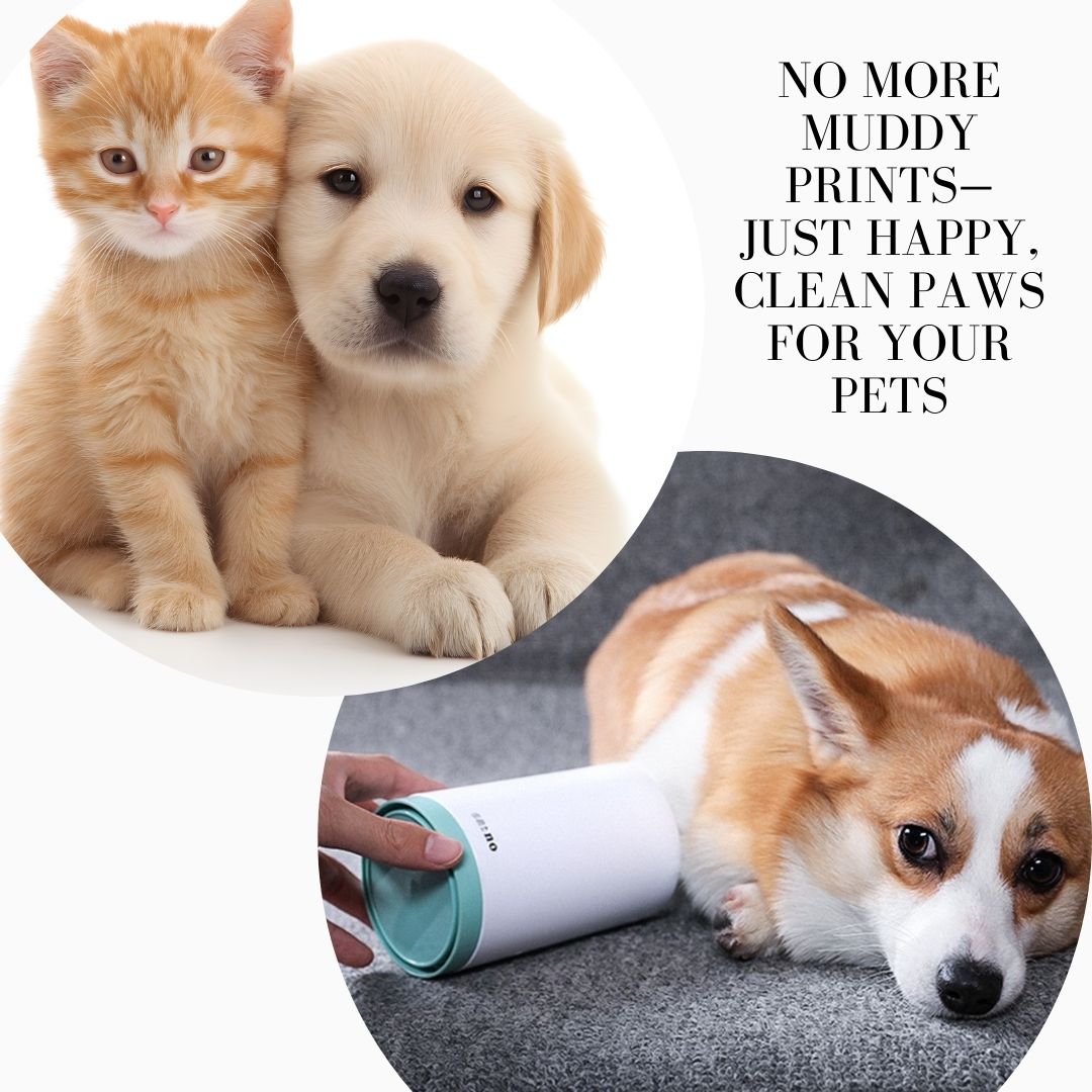 Portable Paw Cleaner Cup – Soft Silicone, Quick Clean Paws