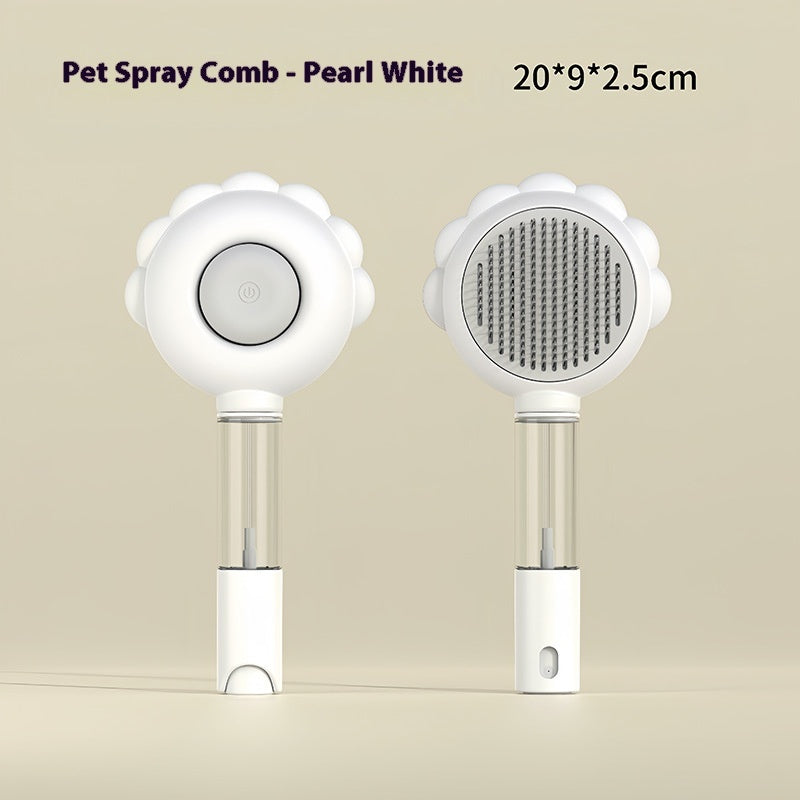 Pet Brush with Spray – Gentle Grooming in Minutes