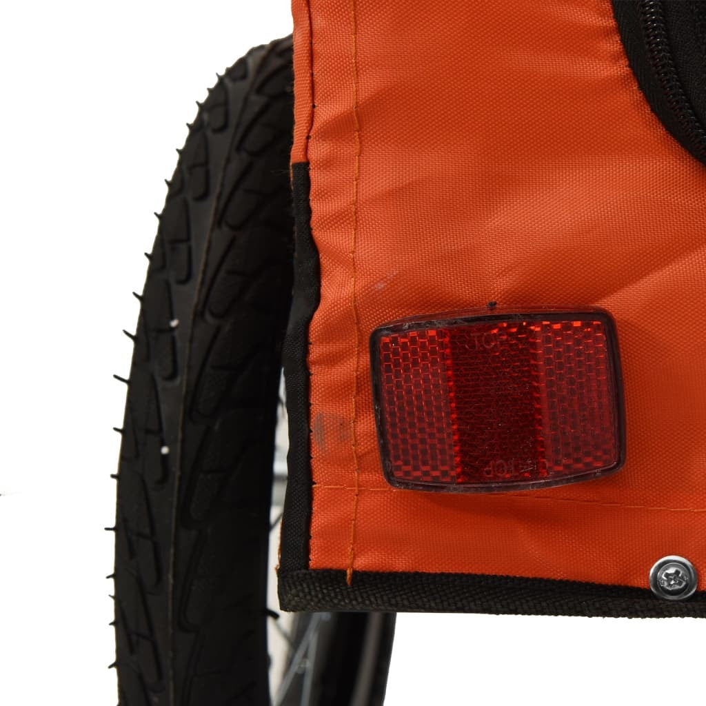 Outdoor Fun Made EasyPet Bike Trailer in Orange Small