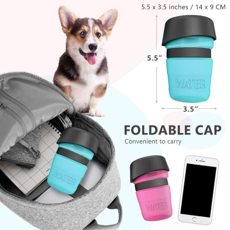 Road Trip Essential: Portable Water Bottle for Dogs