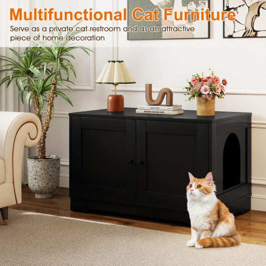 A Smarter Litter Setup: Discreet Cat Cabinet Table