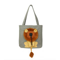 Travel Made Cute: Lion Pet Carrier for Small Pets