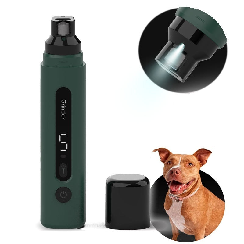5-Speed Pet Nail Grinder – Gentle, Fast, and Quiet