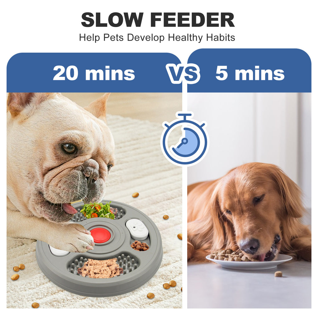 Slow Feeder + Lick Mat – Calm Eating Anywhere