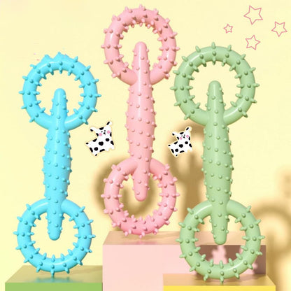 Teething Relief Ring: Safe Chew Toy for Puppies