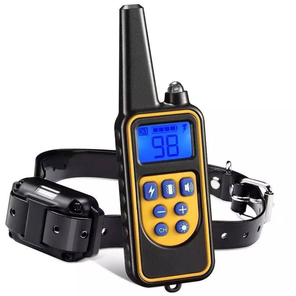 3000 FT Rechargeable Waterproof Dog Training Collar