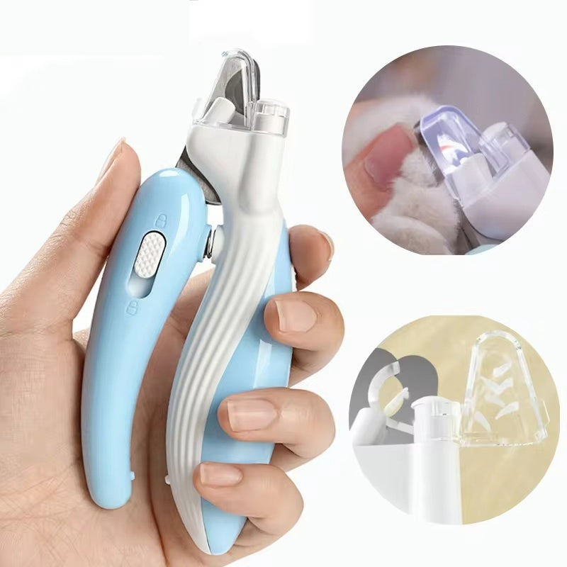 Dog & Cat Nail Clippers – Safer Trimming with LED Light