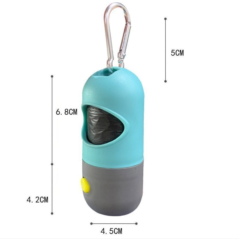 Walk Smarter: Lighted Dog Poop Bag Dispenser